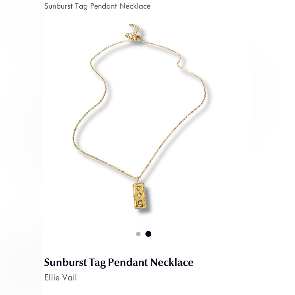 Gold Ellie Vail Necklace